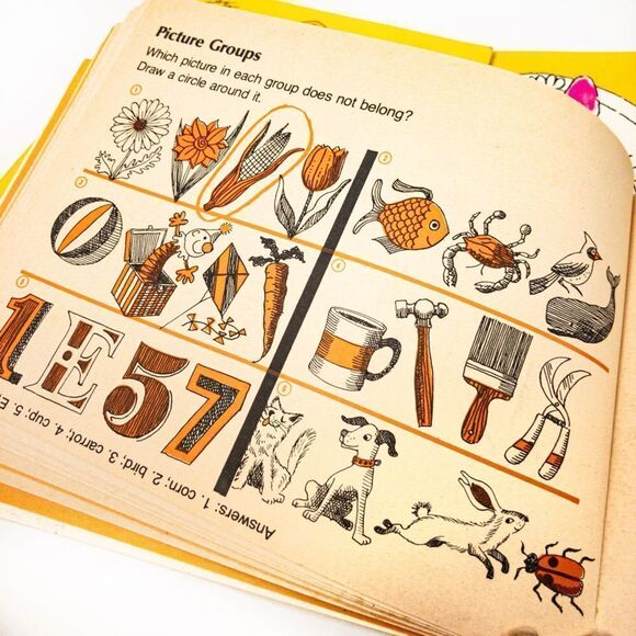 Puzzles, Games, & Magic: Bundle of 5 Vintage Kids’ Books - Picture 6 of 12